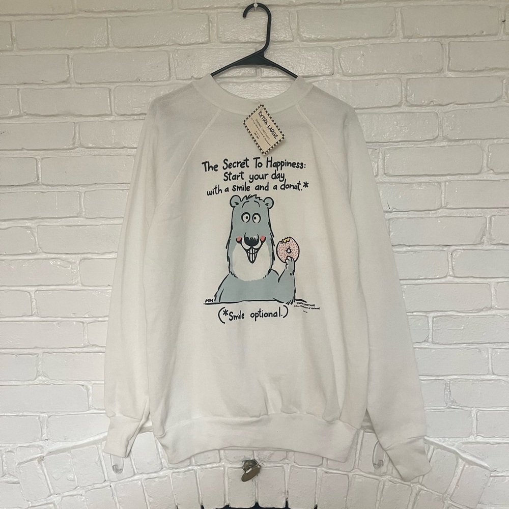 Vintage hallmark shoebox crewneck sweater nwt